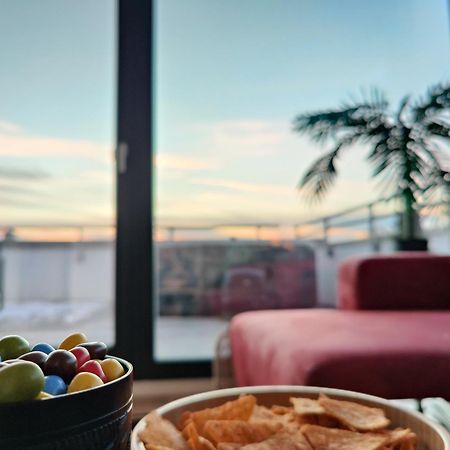 Maisonette-Penthouse Inklusive Whirlpool Ueber Den Daechern Von Magdeburg Eksteriør bilde